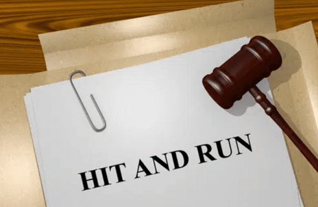 Document that says hit and run
